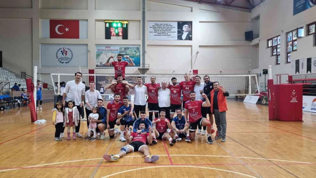 Türkiye Erkekler Voleybol 1. Ligi: Alanya Belediyespor: 3 - İstanbul Okyanus Koleji Spor Kulübü: 0