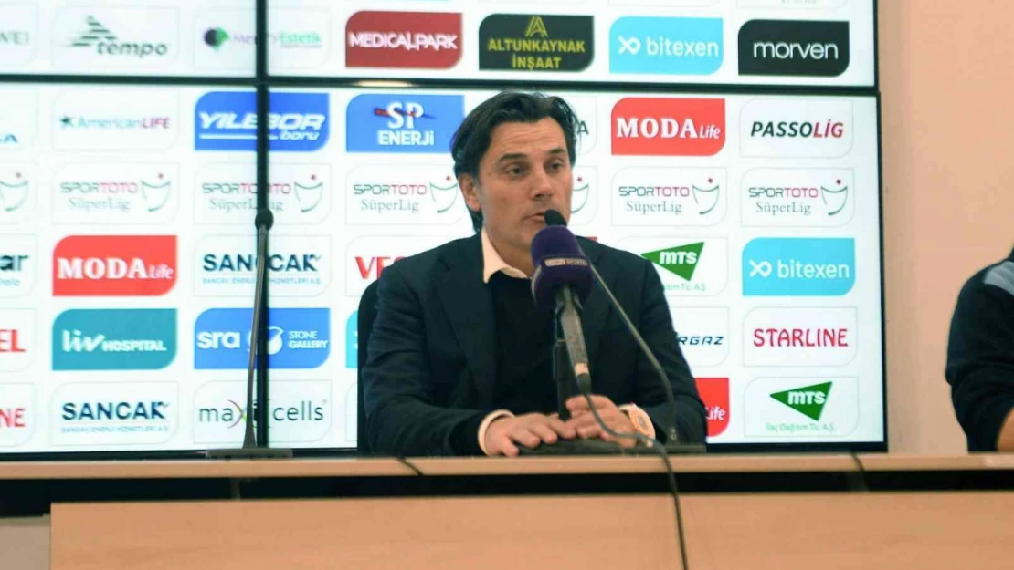 Vincenzo Montella: 'Zor şartlar altında galip gelmekten dolayı çok mutluyum'