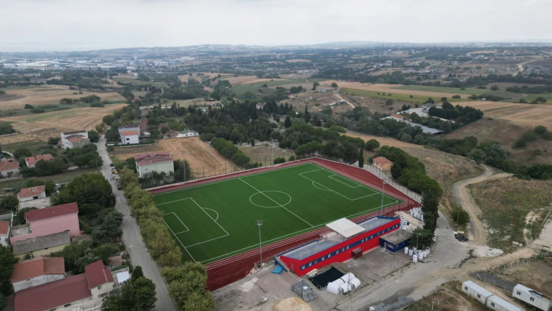 Volkan Yılmaz söz verdiği tarihte stadı yetiştirdi