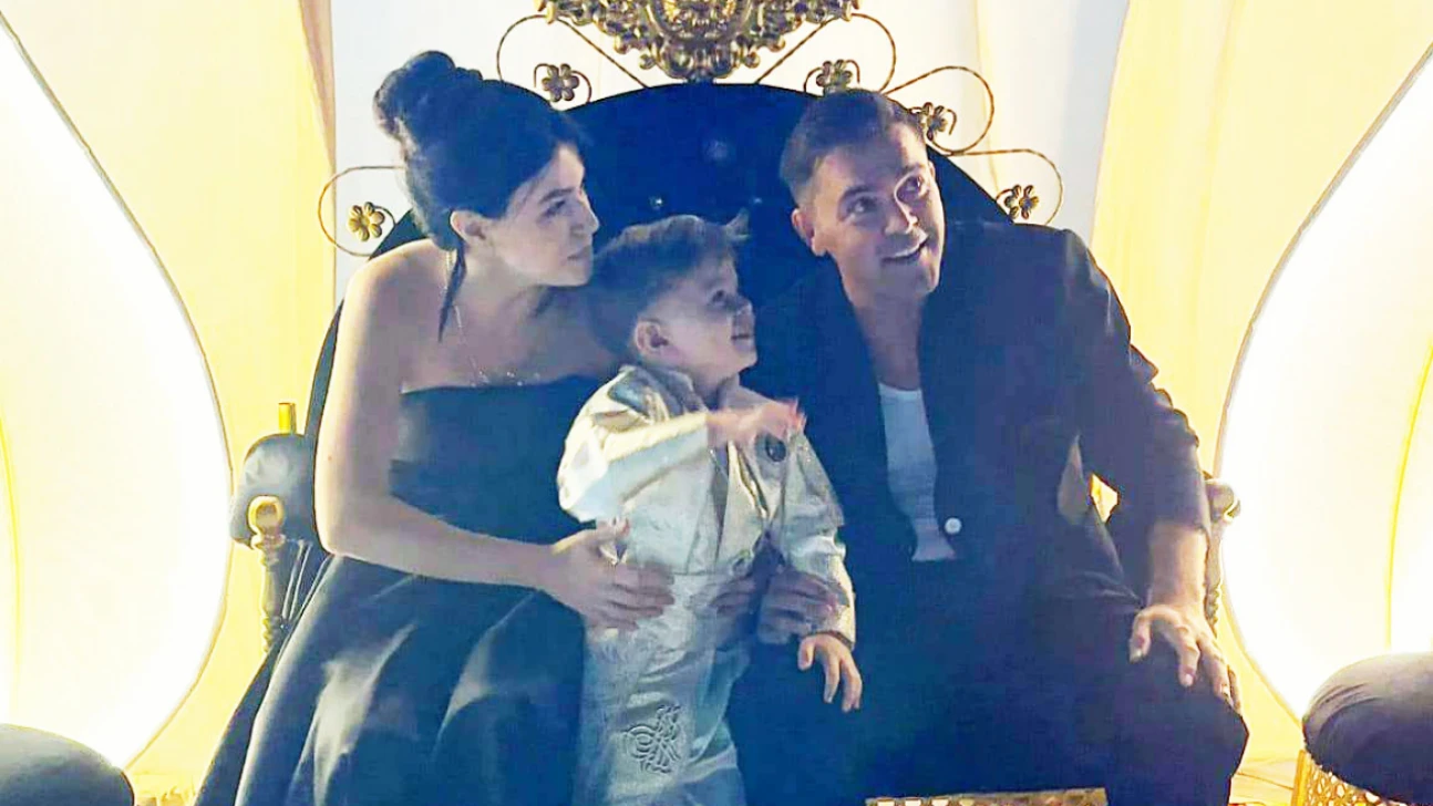 Golcü futbolcu Deniz Burak Çilem'in oğlundan mutlu gün