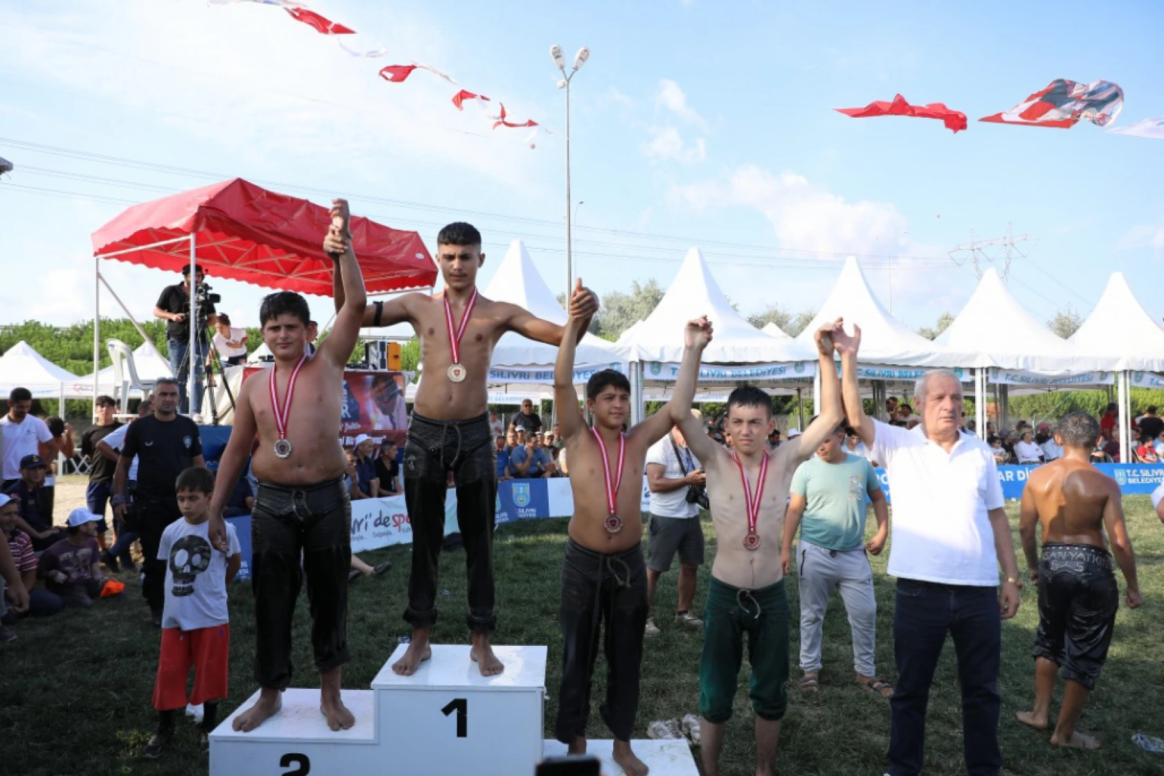 Silivri er meydanı Kırkpınar'ı aratmadı