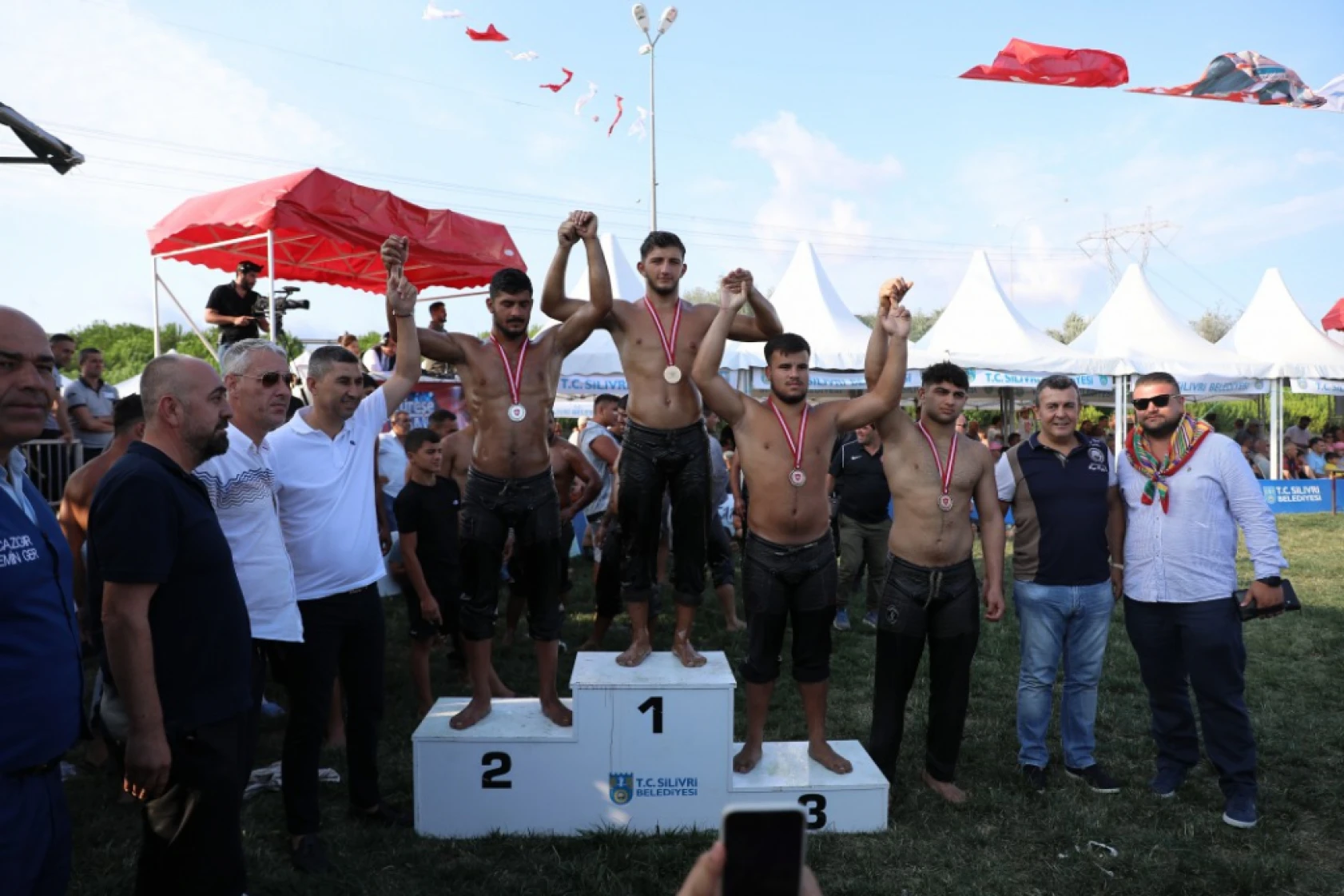 Silivri er meydanı Kırkpınar'ı aratmadı