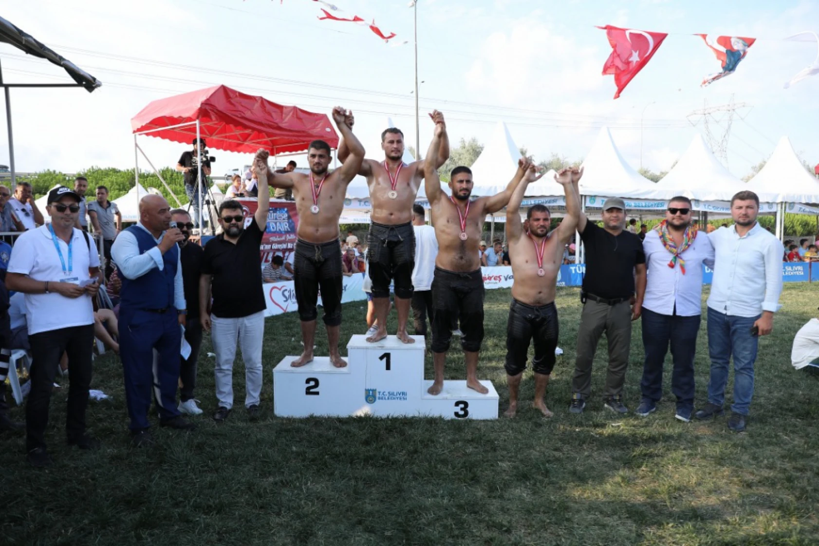 Silivri er meydanı Kırkpınar'ı aratmadı