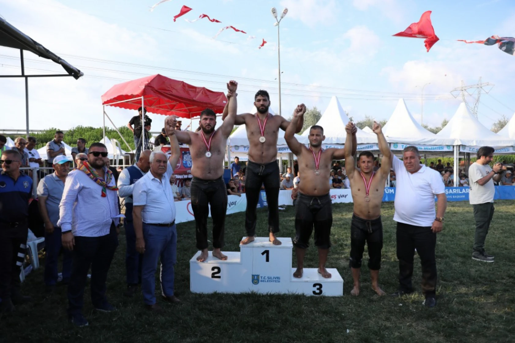 Silivri er meydanı Kırkpınar'ı aratmadı