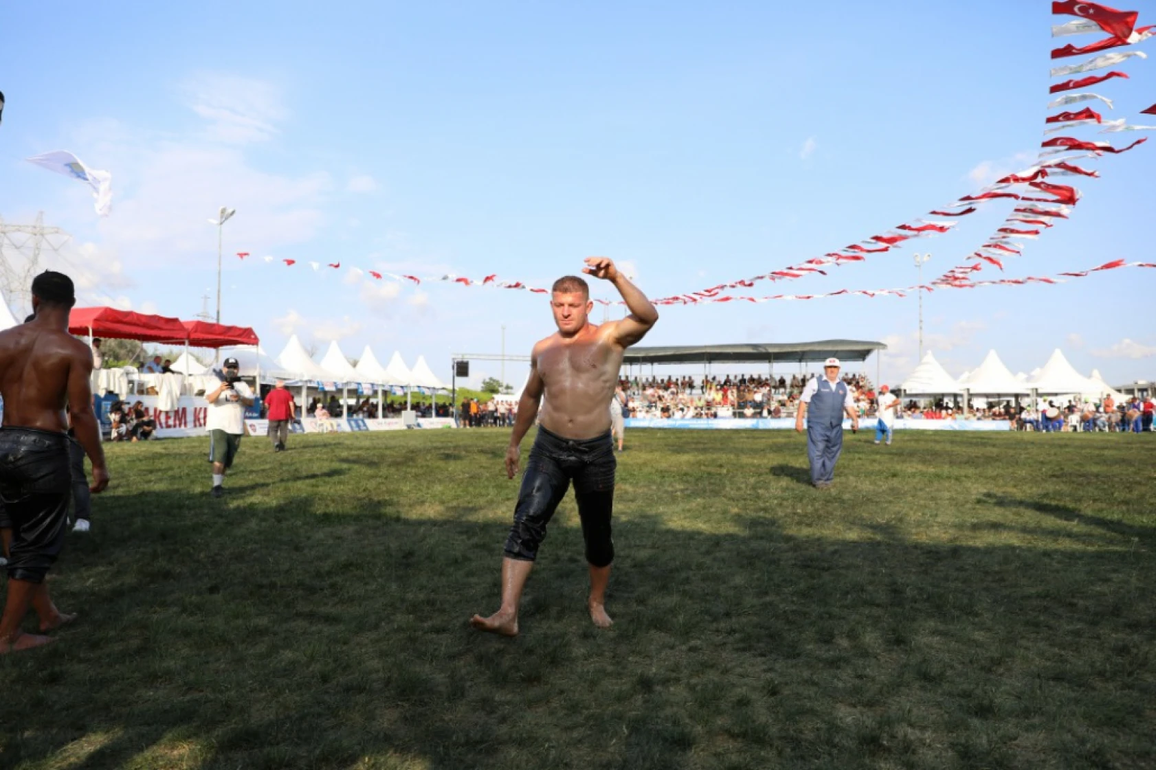 Silivri er meydanı Kırkpınar'ı aratmadı