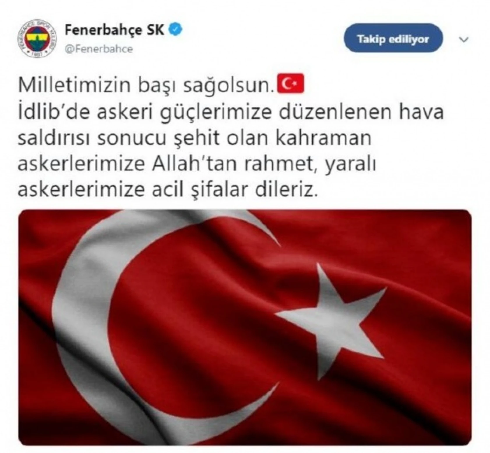Spor dünyası şehitlerimize ağlıyor!