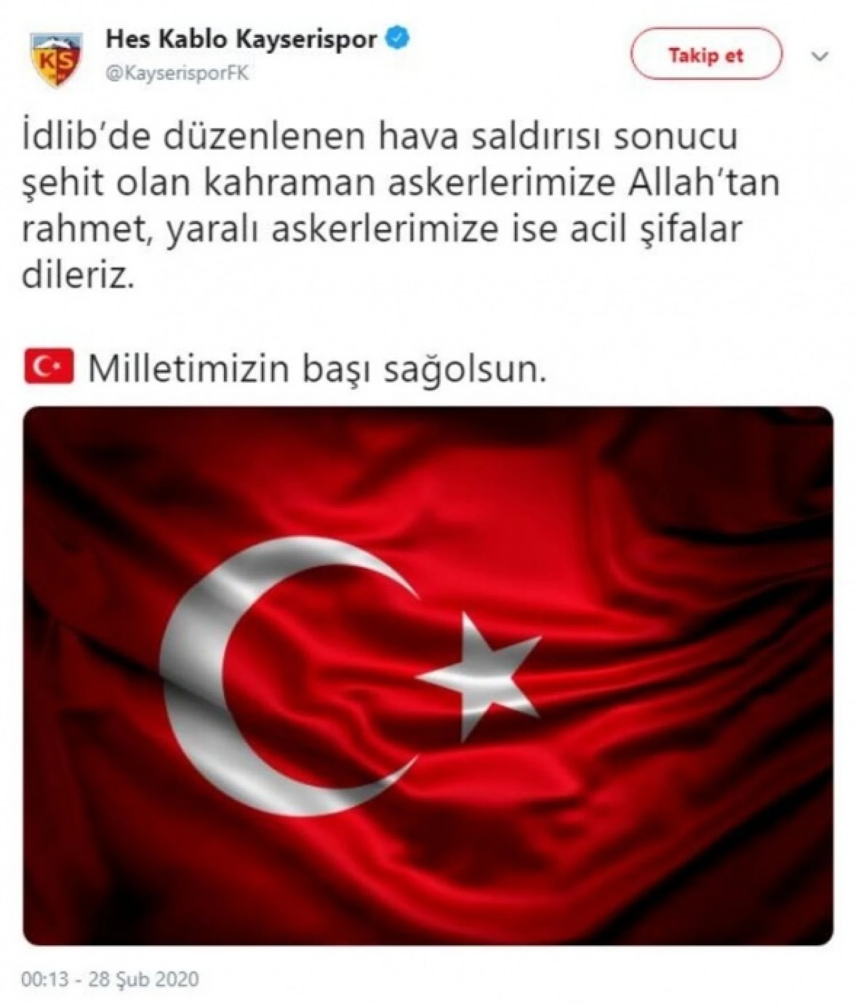 Spor dünyası şehitlerimize ağlıyor!