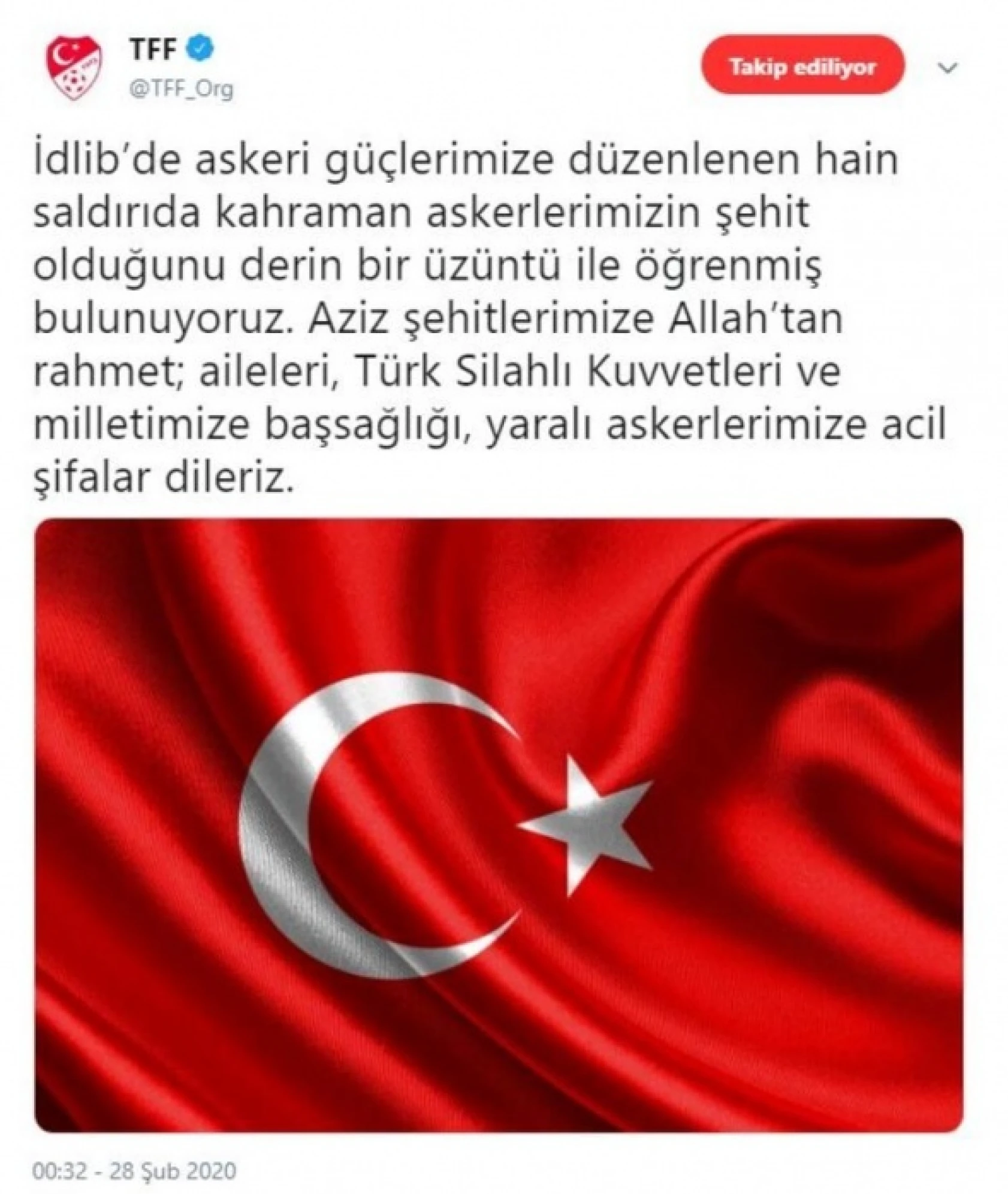 Spor dünyası şehitlerimize ağlıyor!