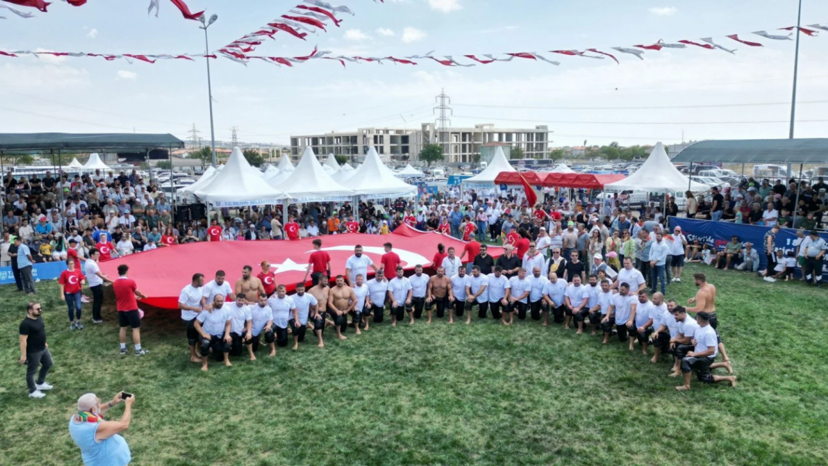 Silivri er meydanı Kırkpınar'ı aratmadı