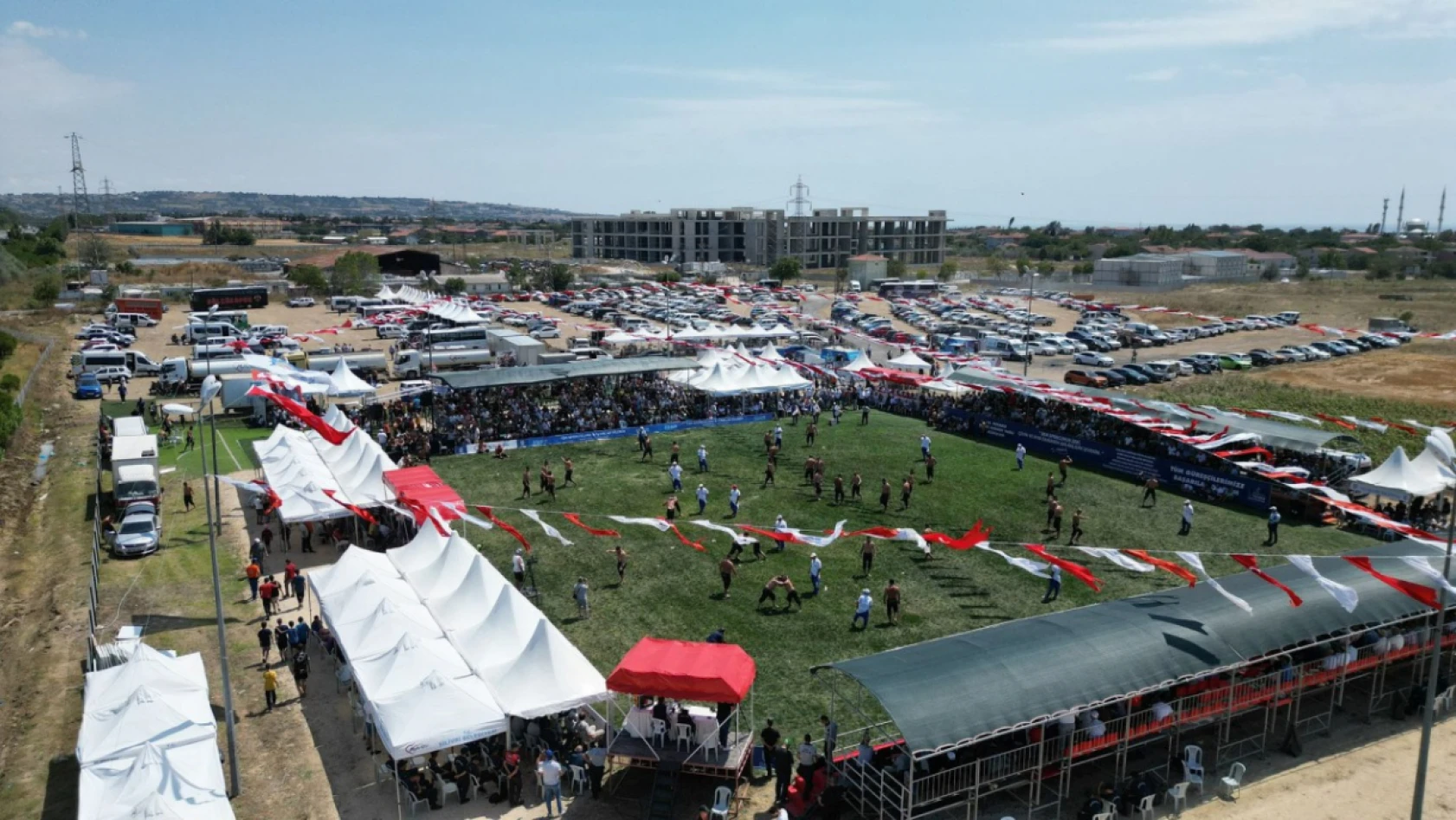 Silivri er meydanı Kırkpınar'ı aratmadı