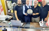 Alibeyspor'dan sponsoru Avrupa Güven İnşaat'a teşekkür