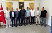Başkan Serdar Şahin'den İlçe Jandarma Komutanı Ferhat Dağıstanlı'ya Ziyaret
