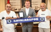 Sayalarspor'dan Başkan Balcıoğlu'na Ziyaret
