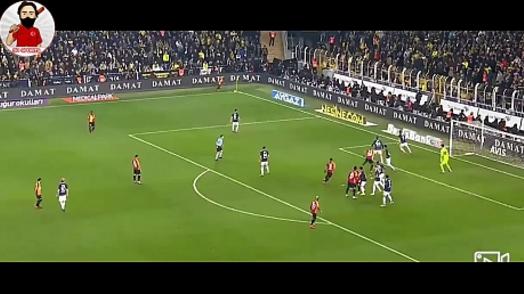 Fenerbahçe 1 3 Galatasaray Maçı Özeti 23 şubat 2020