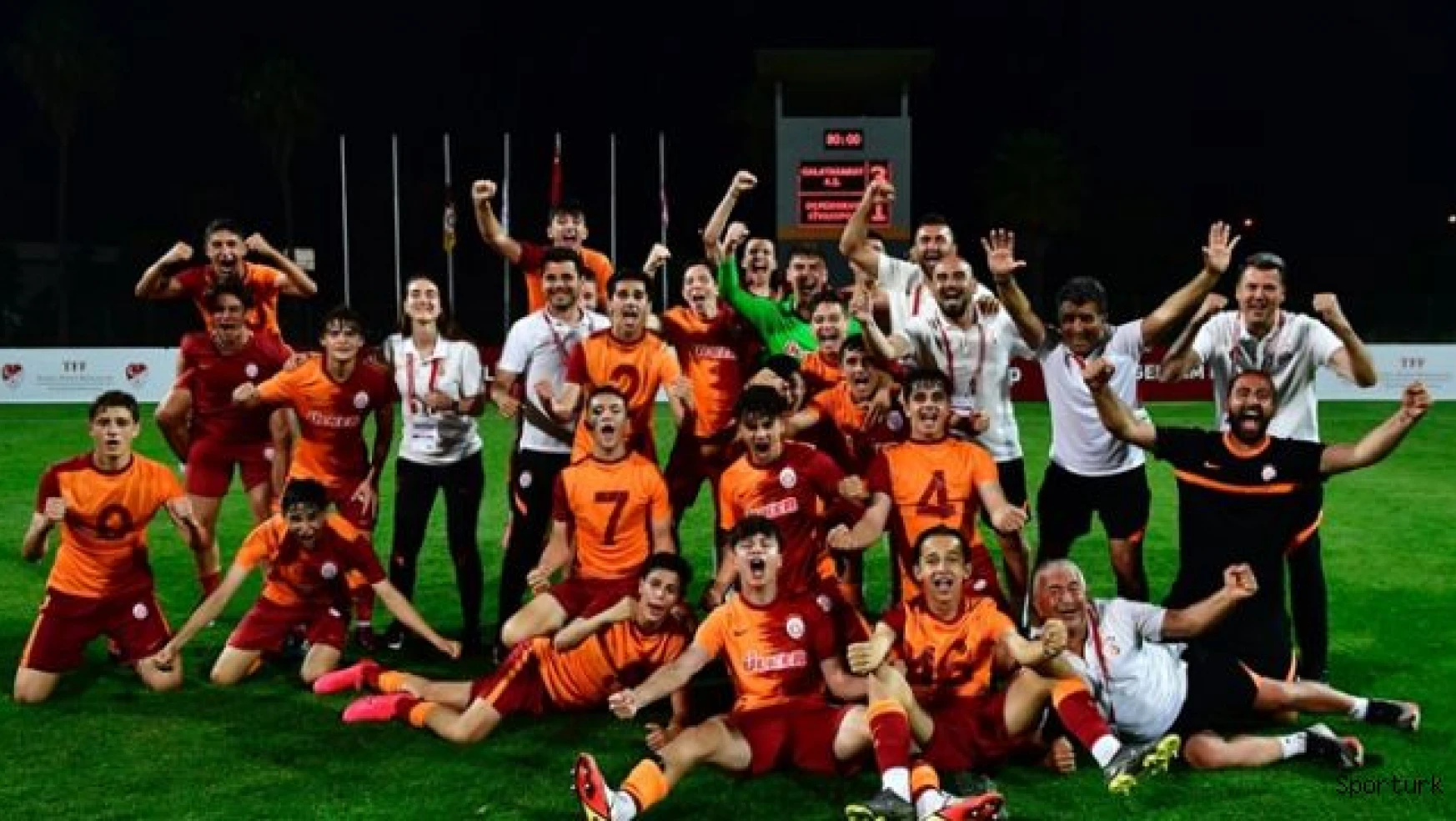 Elit U16 Ligi'nde Galatasaray şampiyon oldu