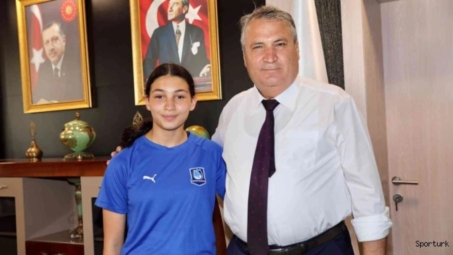 Başkan Çerçi'den Türkiye Şampiyonu judocuya ödül