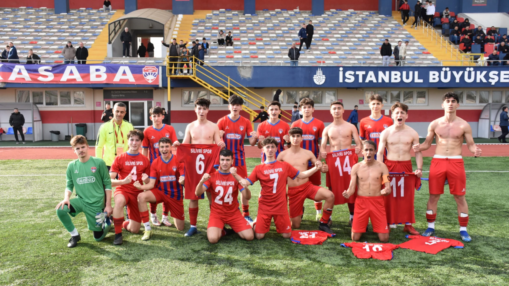 Silivrispor'un gençlerinden Tuzla'ya fark 3-1