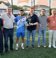 Mandıra'da şampiyonun kupası Balcıoğlu'ndan