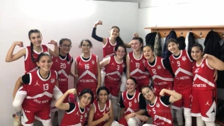 Büyükkılıçlıspor'un kızları bir harika 50-46