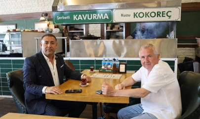 Murat Yıldız'dan Akgün Duru'ya Nezaket Ziyareti