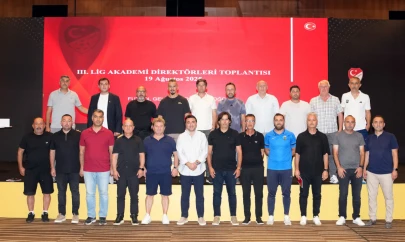 Silivrispor'dan Serhan Sezginer Akademi Direktörleri toplantısında yer aldı