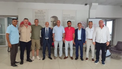 Silivrispor'dan İlçe Spor Müdürü Dağıstanlı'ya Ziyaret