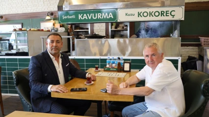 Murat Yıldız'dan Akgün Duru'ya Nezaket Ziyareti