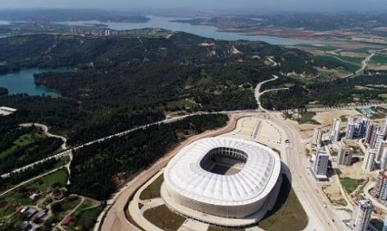 Adana'nın yeni stadyumunda sona gelindi