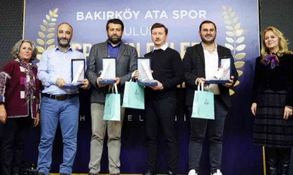 Bakırköy Ata Spor Kulübü'nden İHA'ya iki ödül