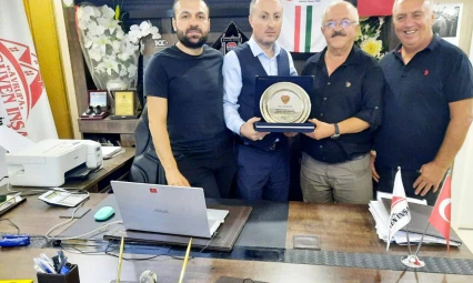 Alibeyspor'dan sponsoru Avrupa Güven İnşaat'a teşekkür