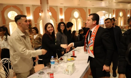 Selimpaşa'nın şampiyonluk yemeğine Balcıoğlu'da katıldı