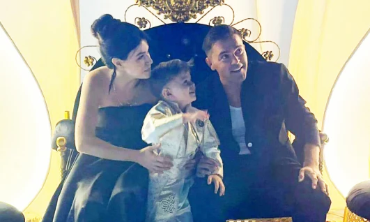 Golcü futbolcu Deniz Burak Çilem'in oğlundan mutlu gün