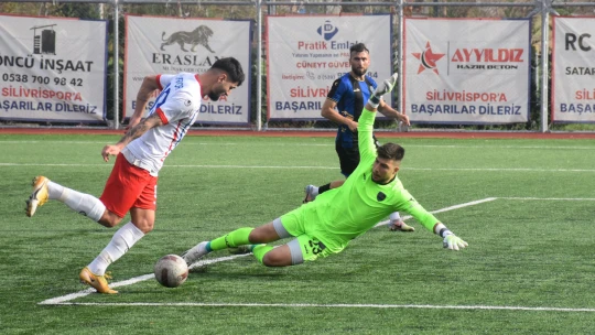 Silivrispor sadece 2 puan kaybetti 2-2