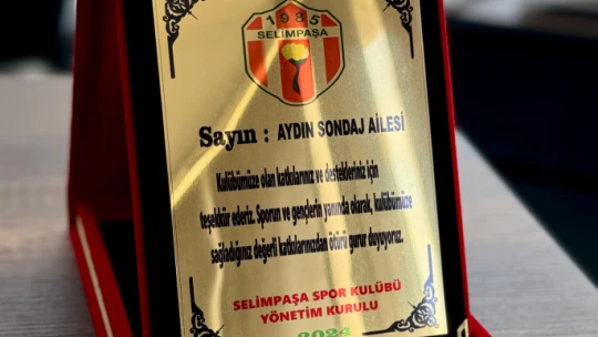 Selimpaşaspor ve Aydın Sondaj sponsorluk anlaşması imzaladı