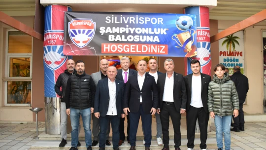 Silivrispor'dan dillere destan Şampiyonluk balosu
