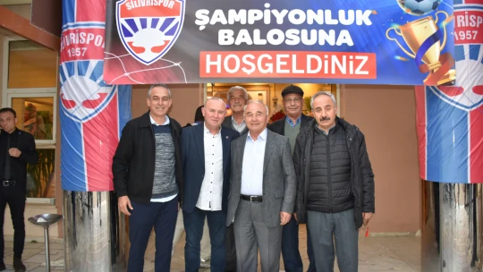 Silivrispor'dan dillere destan Şampiyonluk balosu