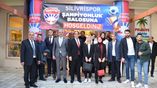 Silivrispor'dan dillere destan Şampiyonluk balosu