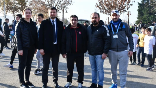 Silivri'de okullar arası Atatürk koşusu düzenlendi