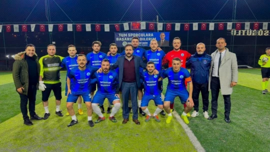 Trabzon'da belediyeler arası futbol turnuvası düzenlendi