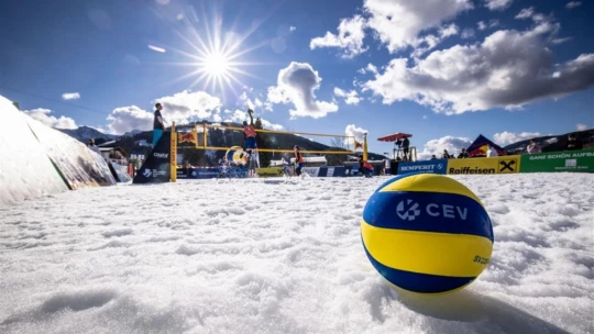 Yedikuyular Kayak Merkezi Kar Voleybolu Dünya Turu'na ev sahipliği yapacak