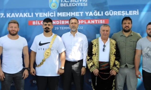 17. Kavaklı Yenici Mehmet Yağlı Güreşlerinin lansman toplantısı