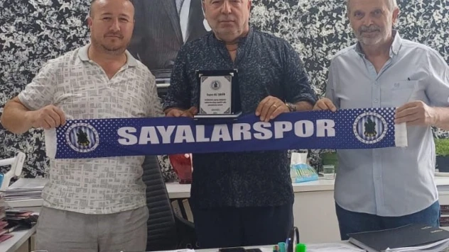 Ali Şahin, Sayalarspor Altyapısına Yeniden Ana Sponsor Oldu