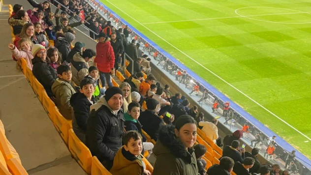 Silivri'nin Mutlu Çocukları Gent maçında