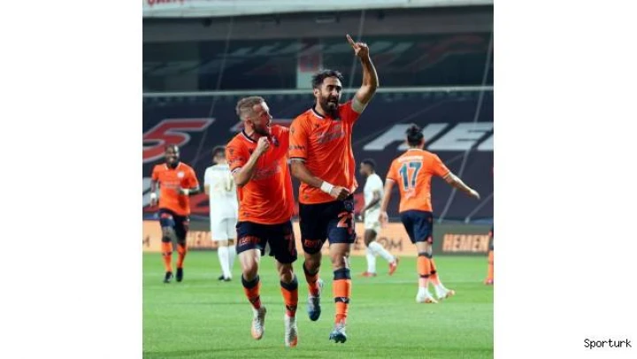 Başakşehir'de şampiyonluk golü Mahmut Tekdemir'den