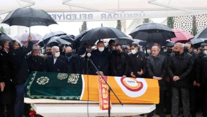 Galatasaray eski Başkanı Mustafa Cengiz son yolculuğuna uğurlandı