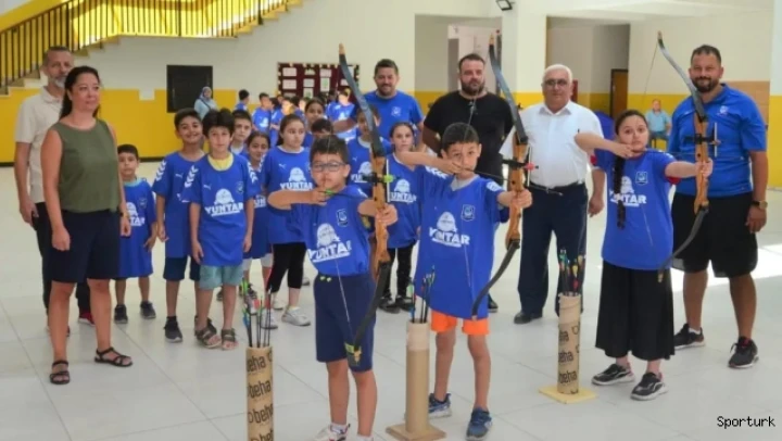 Yunuskentli çocuklar spor kurslarını çok sevdi