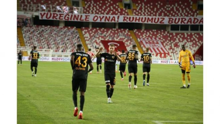 Kayserispor Sivas'ta yine kaybetmedi