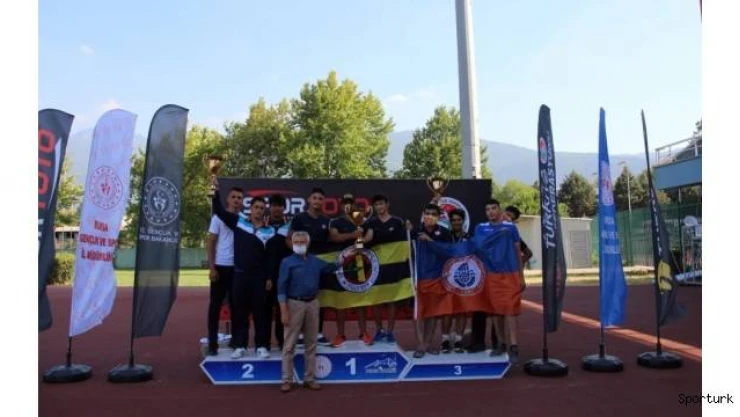 Osmangazili atletler şampiyonaya damga vurdu