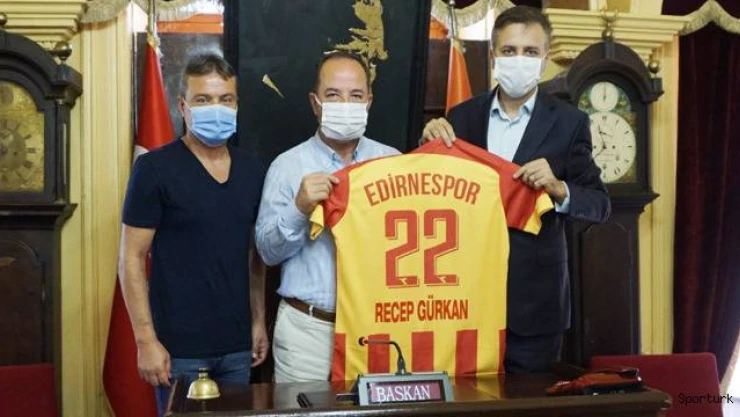 Gürkan'dan Edirnespor'a Tam Destek