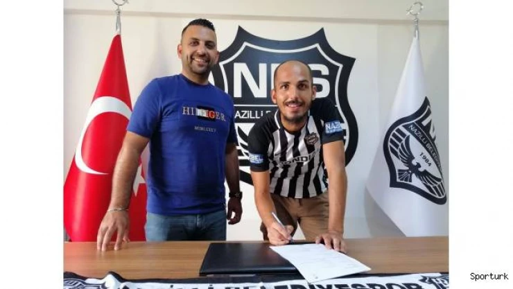 Nazilli Belediyespor Muhammet Ali Aydın ile el sıkıştı